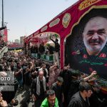 تشییع شهدای اقتدار ملی در تهران