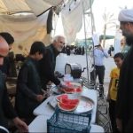 خدمت ۲۲۴ موکب به زائران اربعین حسینی(ع) در استان همدان