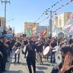 طنین "یا حسین(ع)" در عاشورای جنوب غرب خوزستان همراه با مقتل‌خوانی