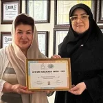 سخنگوی دولت با پوران درخشنده دیدار کرد