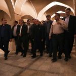 بازدید وزیر میراث‌فرهنگی، گردشگری و صنایع‌دستی از راسته بازار تاریخی میبد