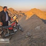 توقف عملیات غیرمجاز در حریم محوطه باستانی جوبجی رامهرمز