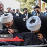 مراسم وداع با پیکر «آیت الله سید محمد شاهچراغی» – سمنان